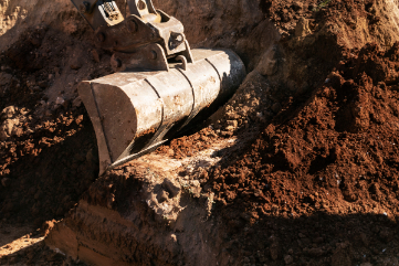 Professional fill dirt delivery in Whittier North Carolina small mountain community